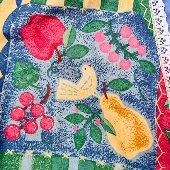 Malco Modes vintage 70's high-waisted paneled tiered floral gypsy circular skirt - Picture 8 of 9